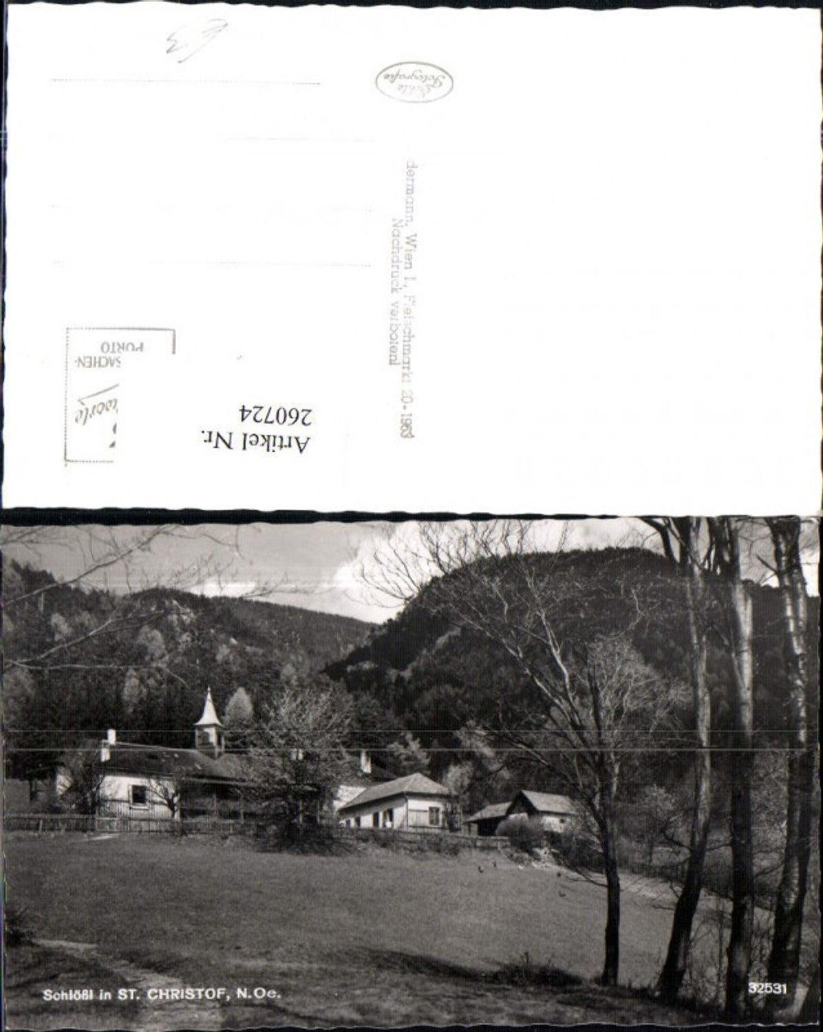 260724,Schlössl in St. Christof Christoph b. Prigglitz