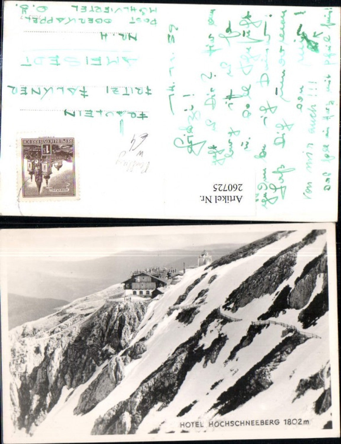 260725,Hotel Hochschneeberg Bergkulisse b. Puchberg