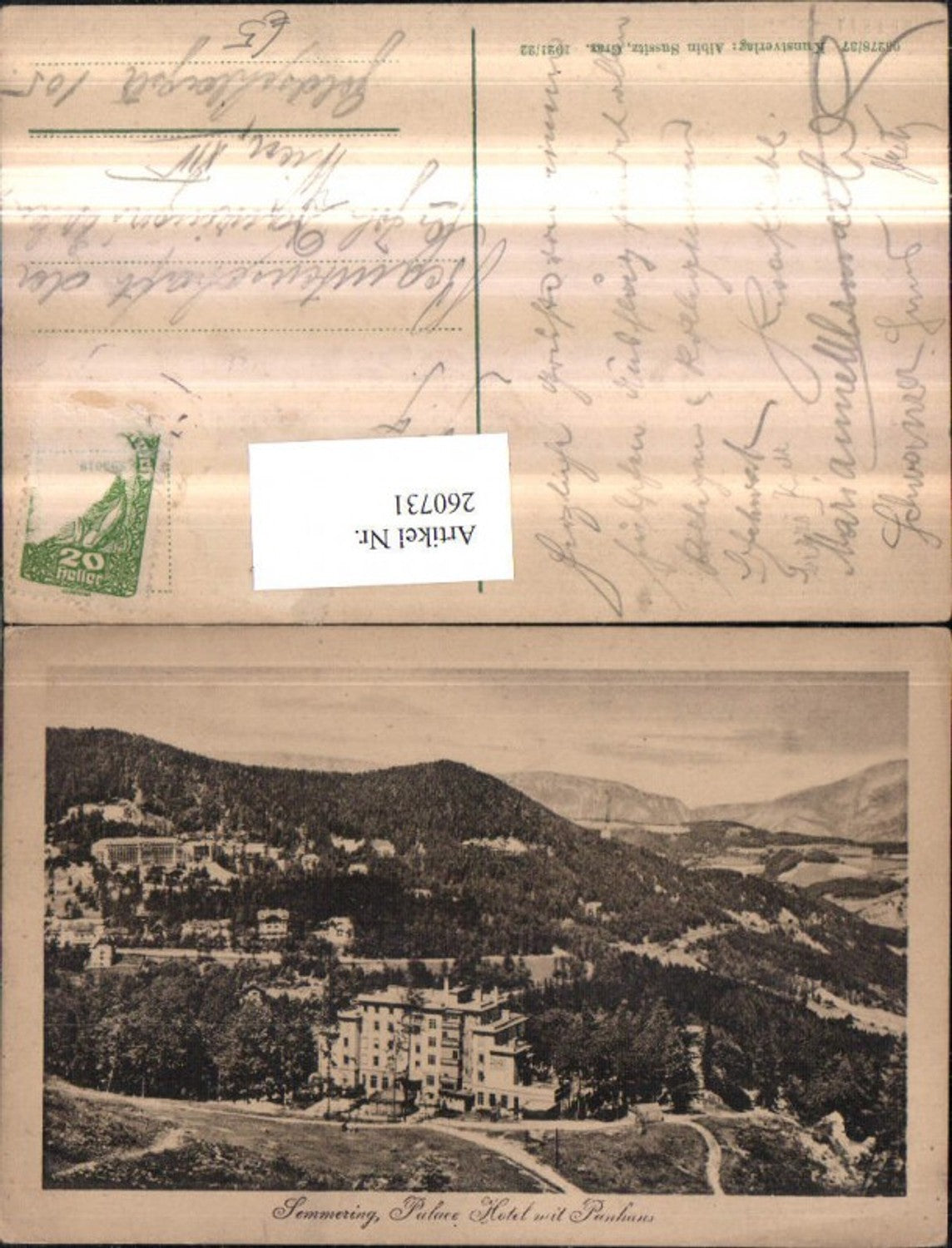 260731,Semmering Palace Hotel m. Panhan