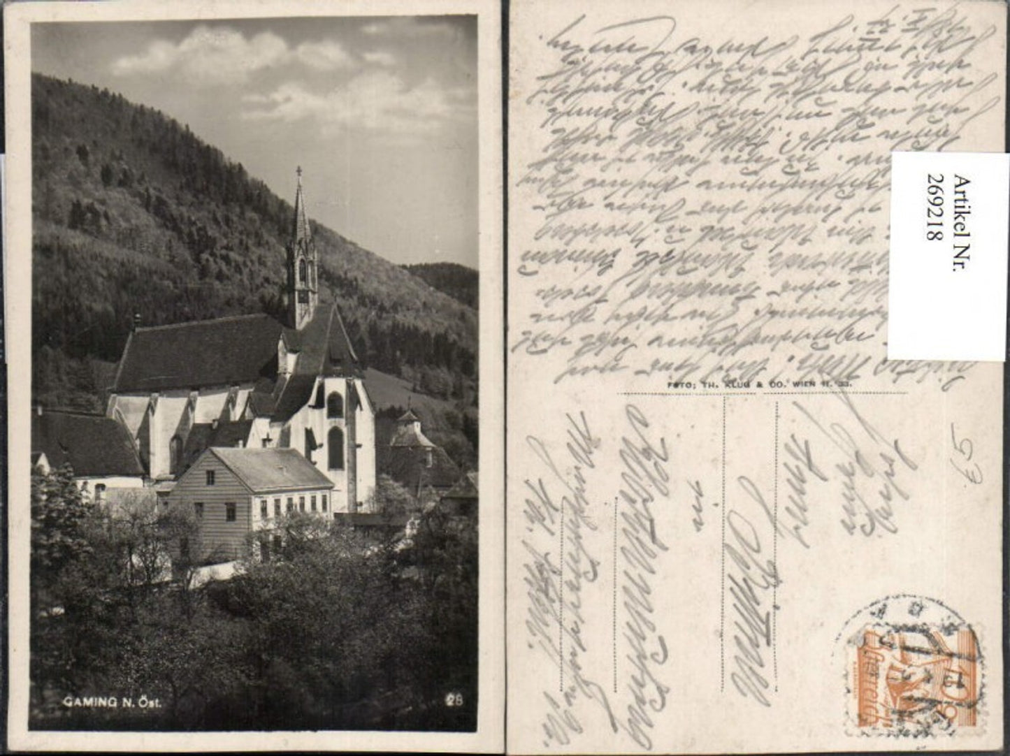 269218,Kartause Gaming Kloster Kirche