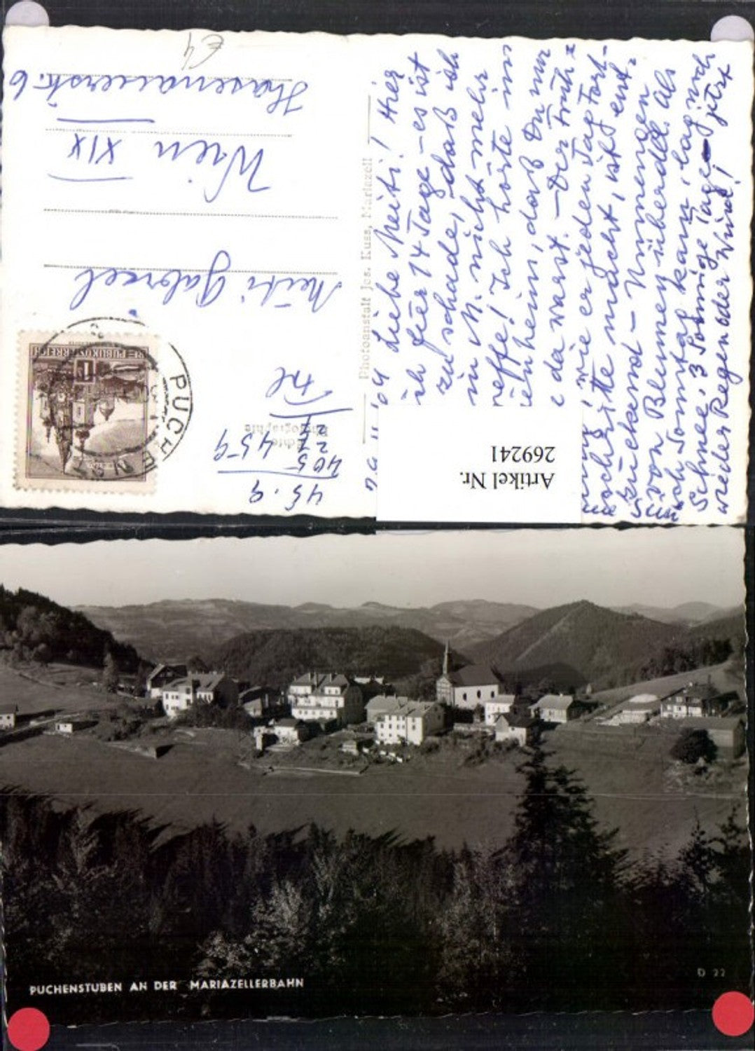 269241,Puchenstuben a. d. Mariazellerbahn Totale