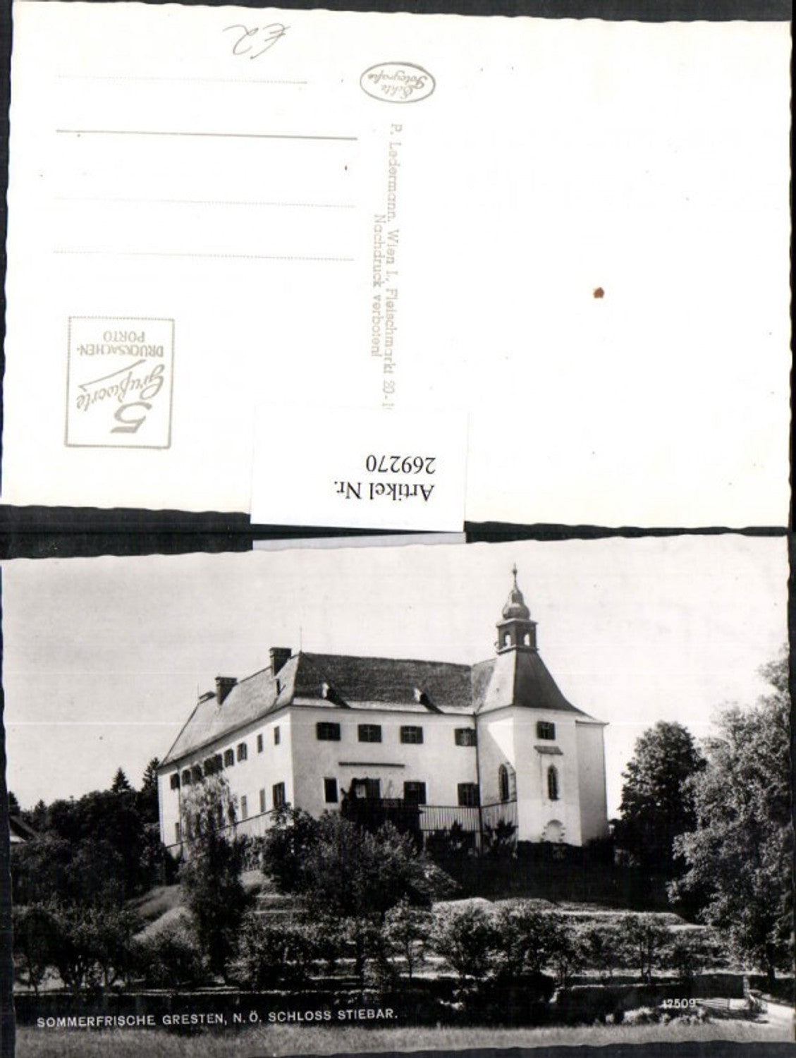 269270,Gresten Schloss Stiebar