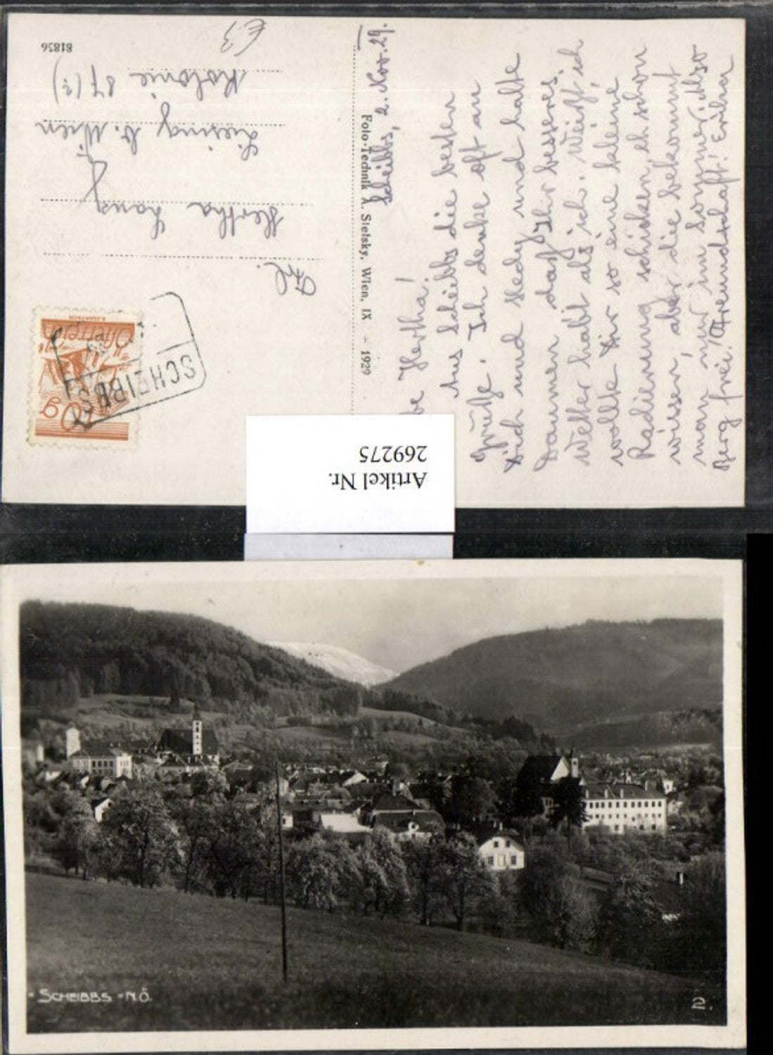 269275,Scheibbs Totale Bergkulisse