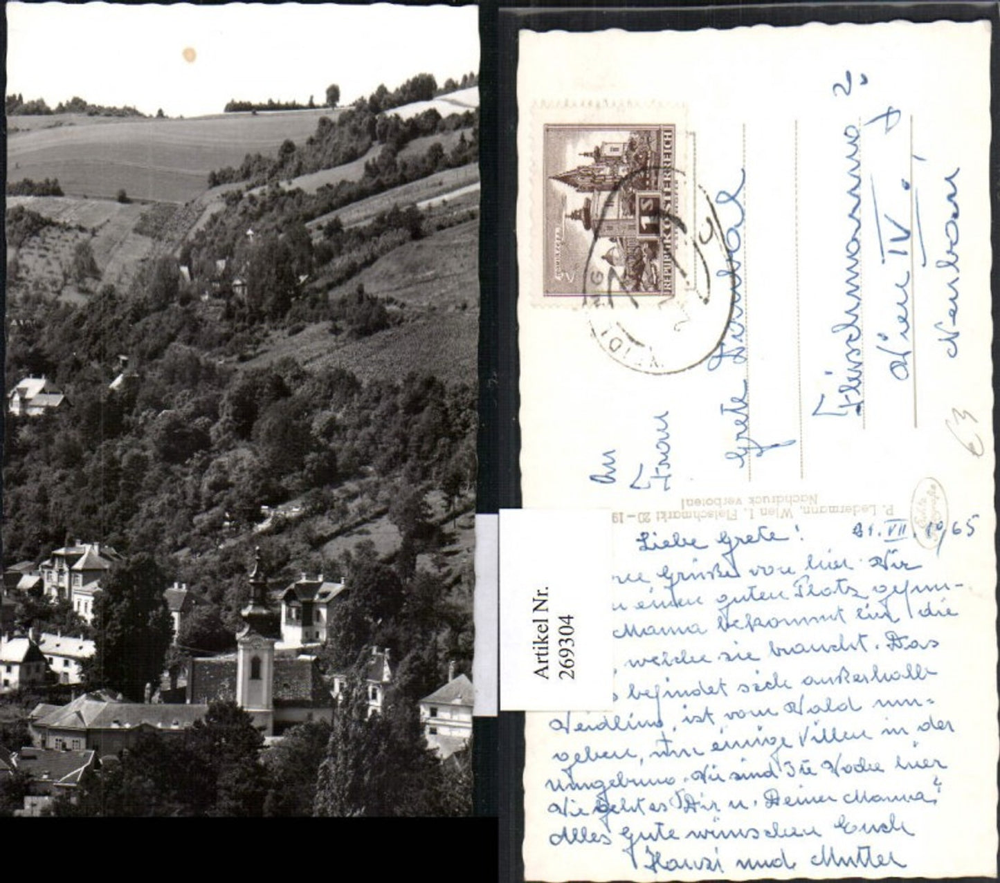 269304,Weidling Totale Kirche