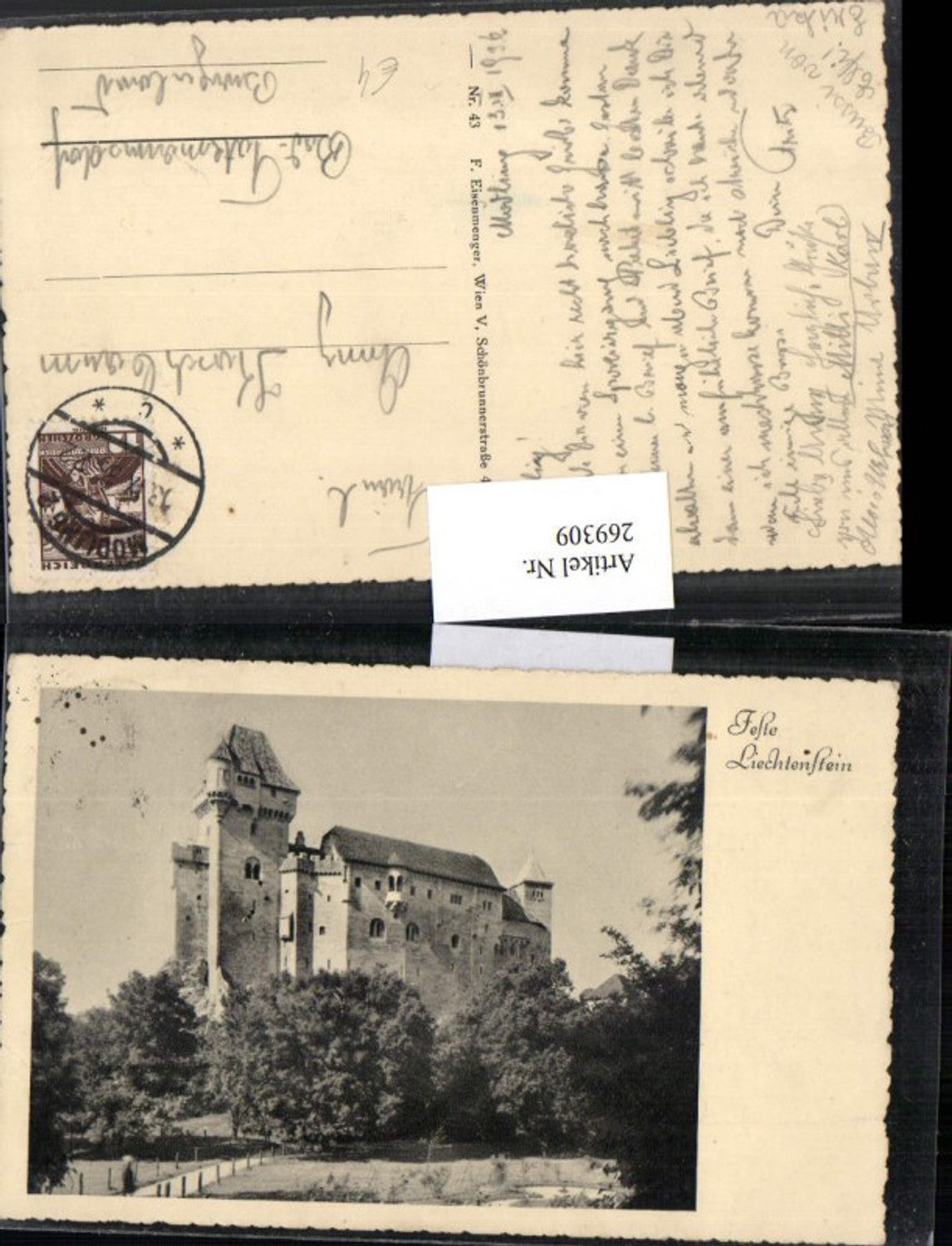 269309,Festung Burg Liechtenstein b. Maria Enzersdorf