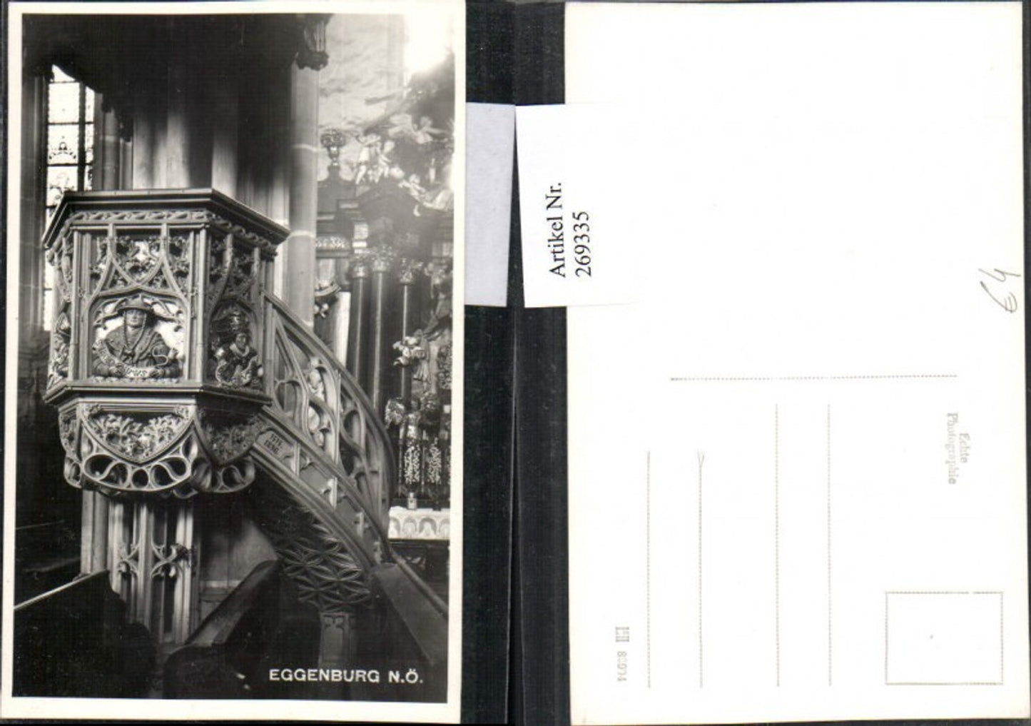 269335,Eggenburg Innenansicht Stephanuskirche Kirche