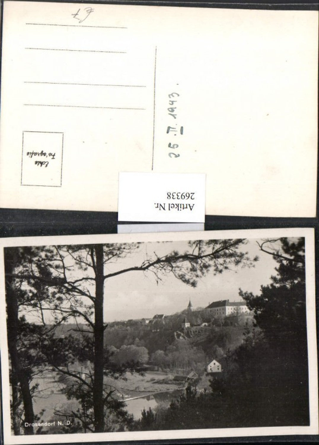 269338,Drosendorf-Zissersdorf Totale Kirche