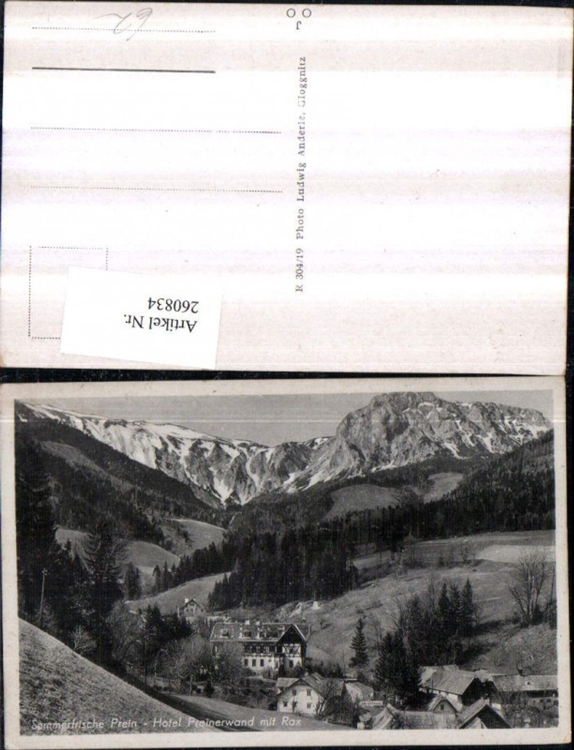 260834,Prein Hotel Preinerwand m. Rax Bergkulisse