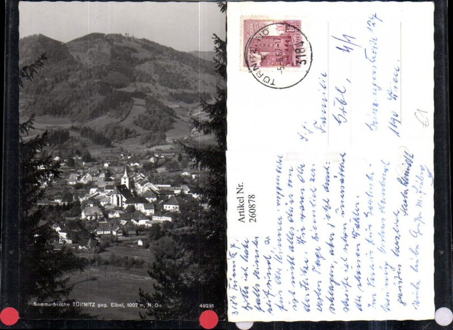 260878,Türnitz Totale geg. Eibel