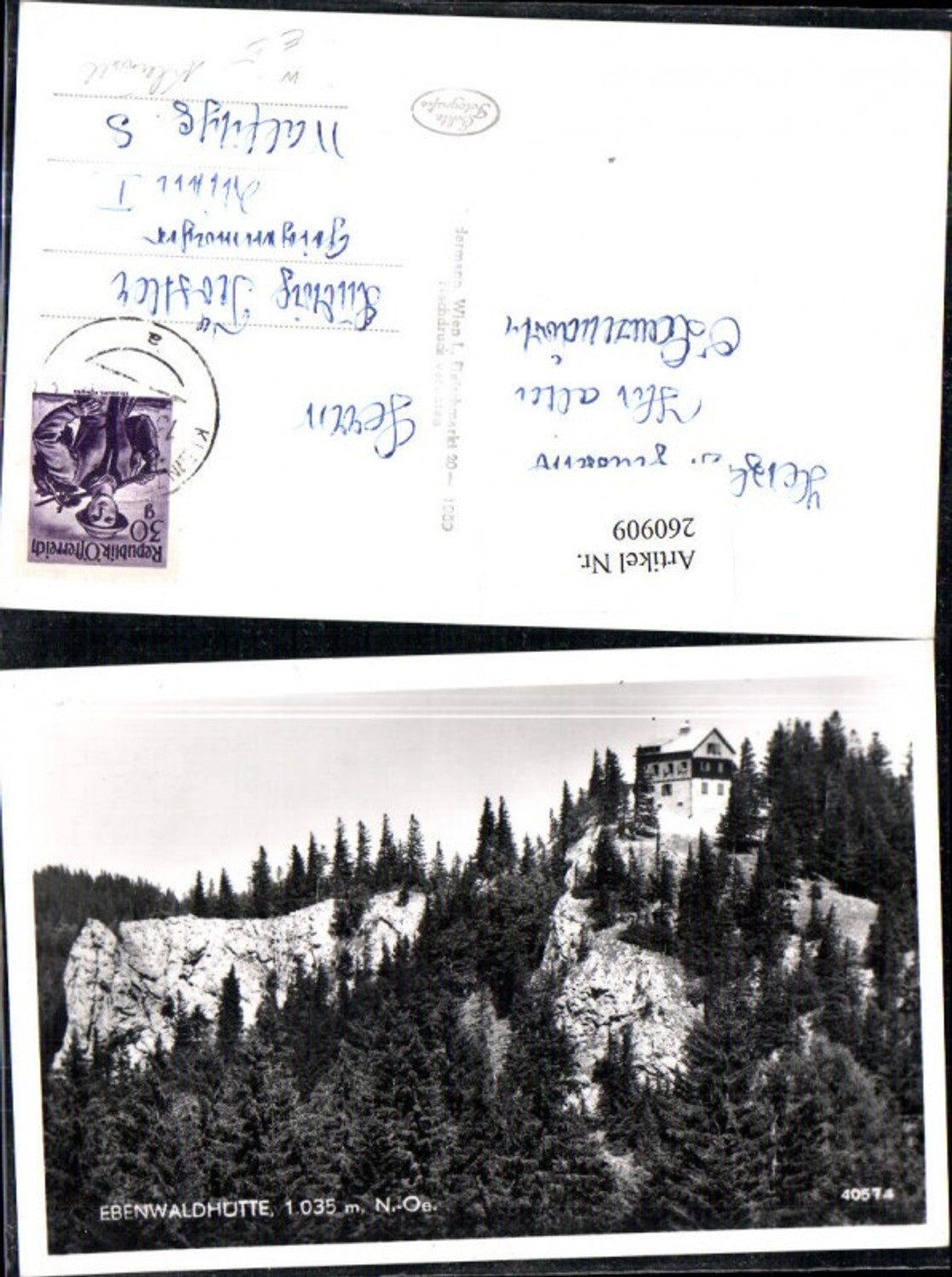 260909,Ebenwaldhütte b. Kleinzell Hainfeld