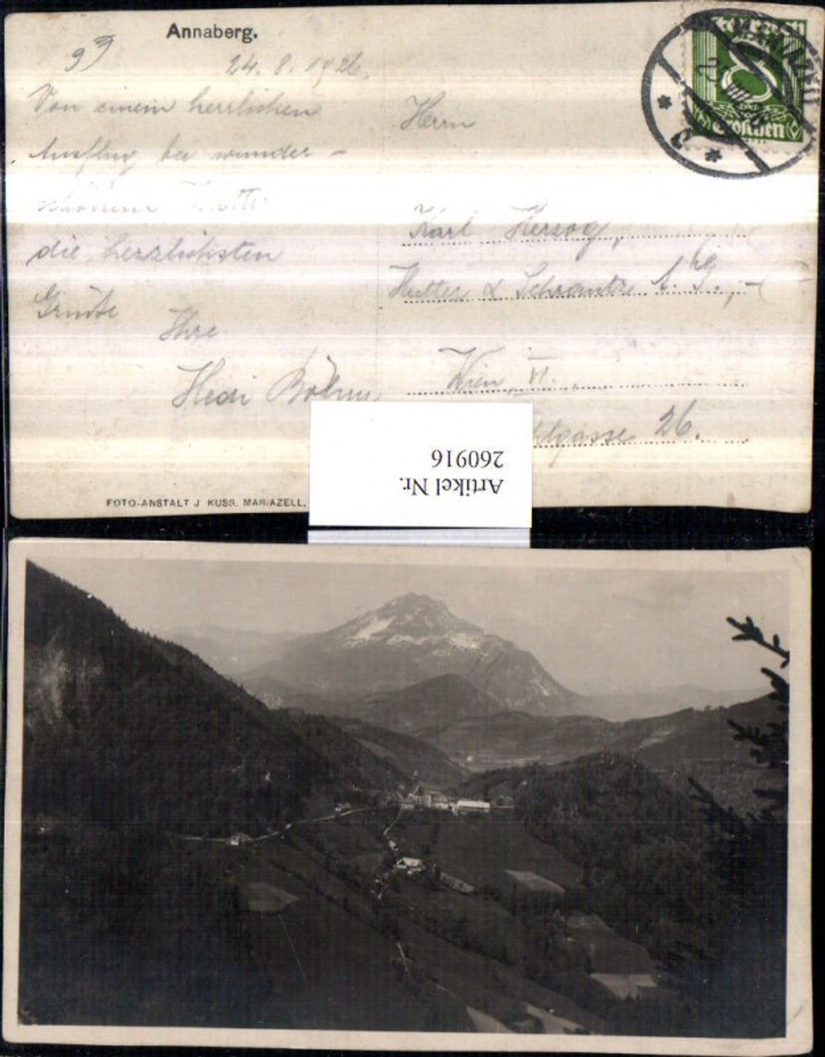 260916,Annaberg Totale m. Ötscher Bergkulisse