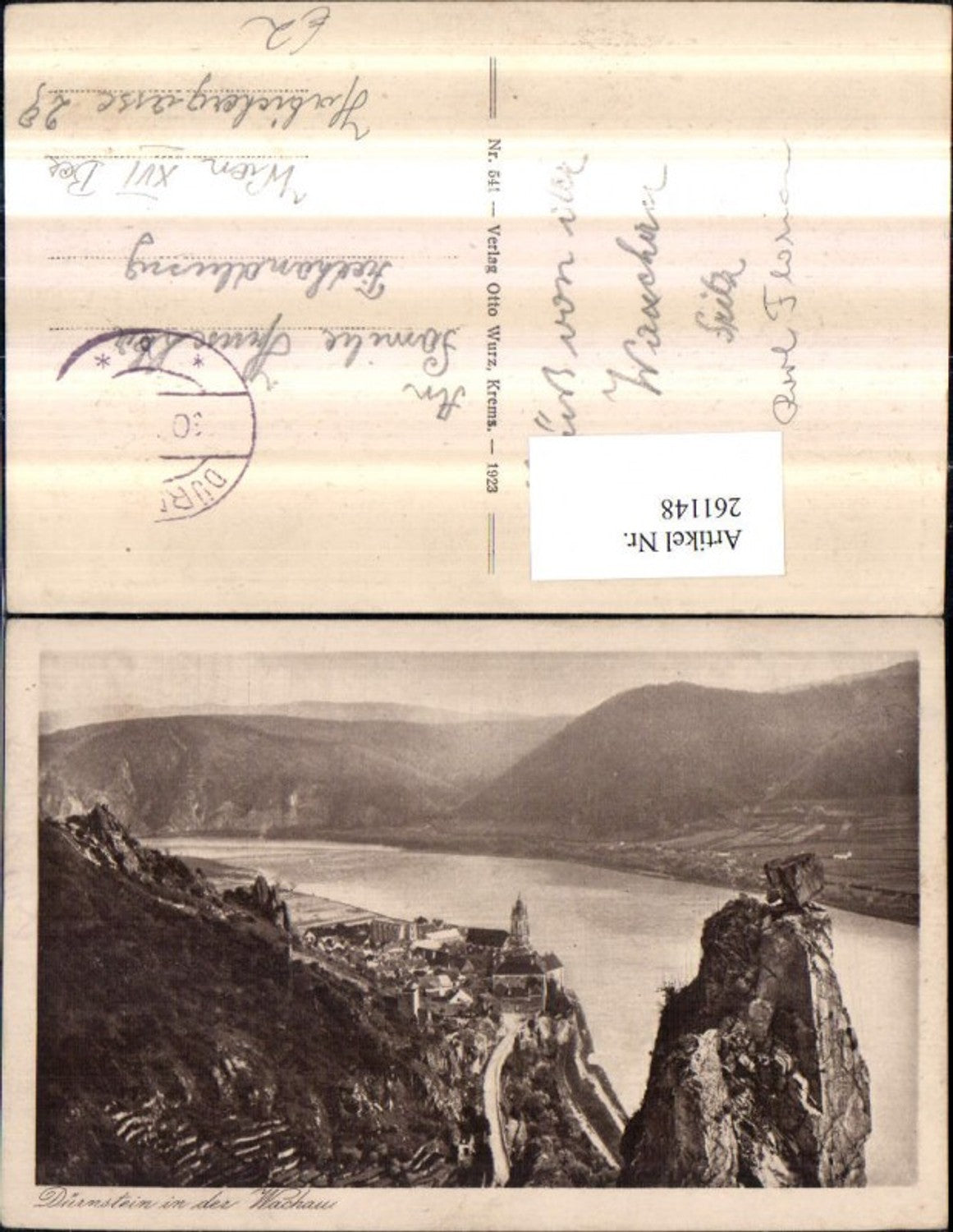 261148,Dürnstein in d. Wachau Totale