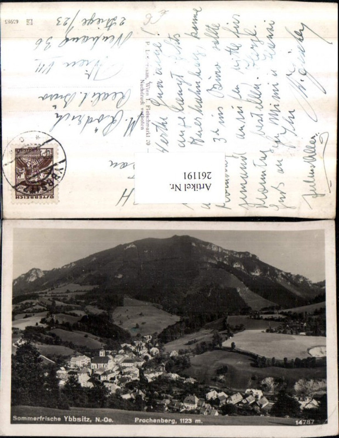 261191,Ybbsitz Totale m. Prochenberg