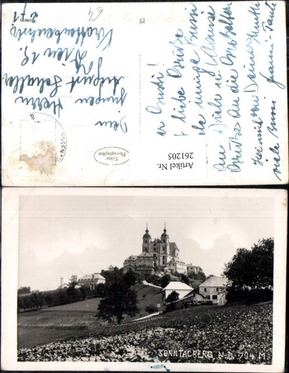 261205,Sonntagberg Totale Kirche