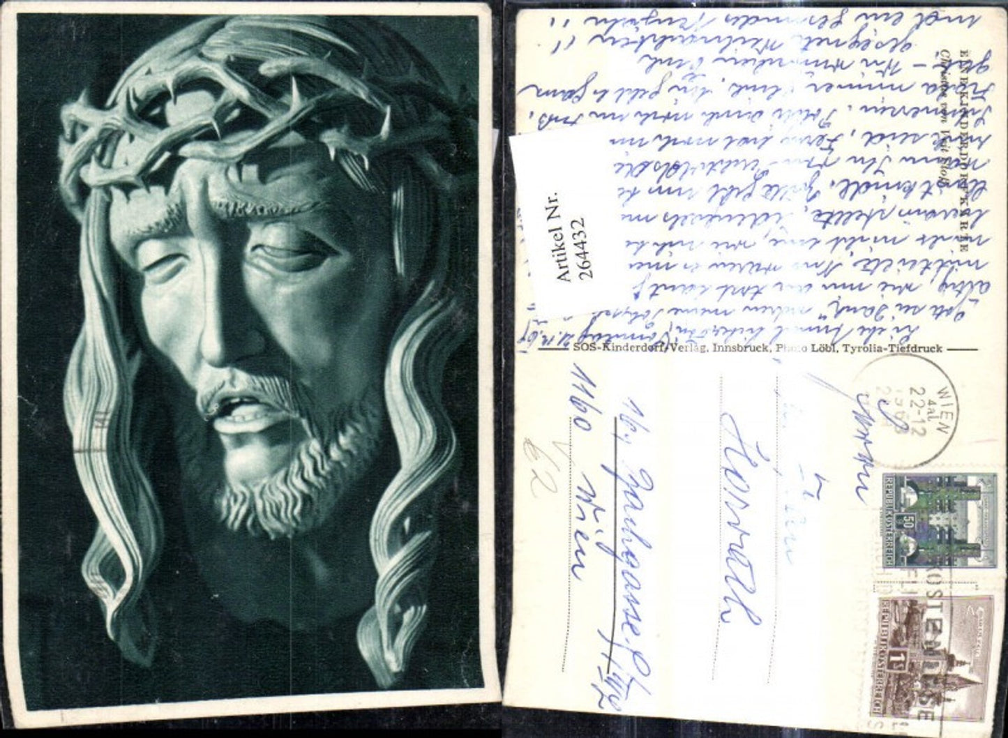 264432, SOS Children's Village Christ by Veit Stoß sculpture wood carving