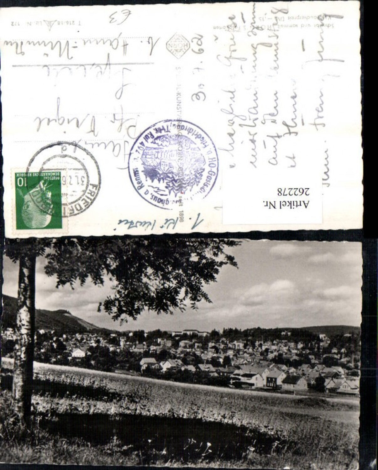 262278, Friedrichroda in Thuringia Total