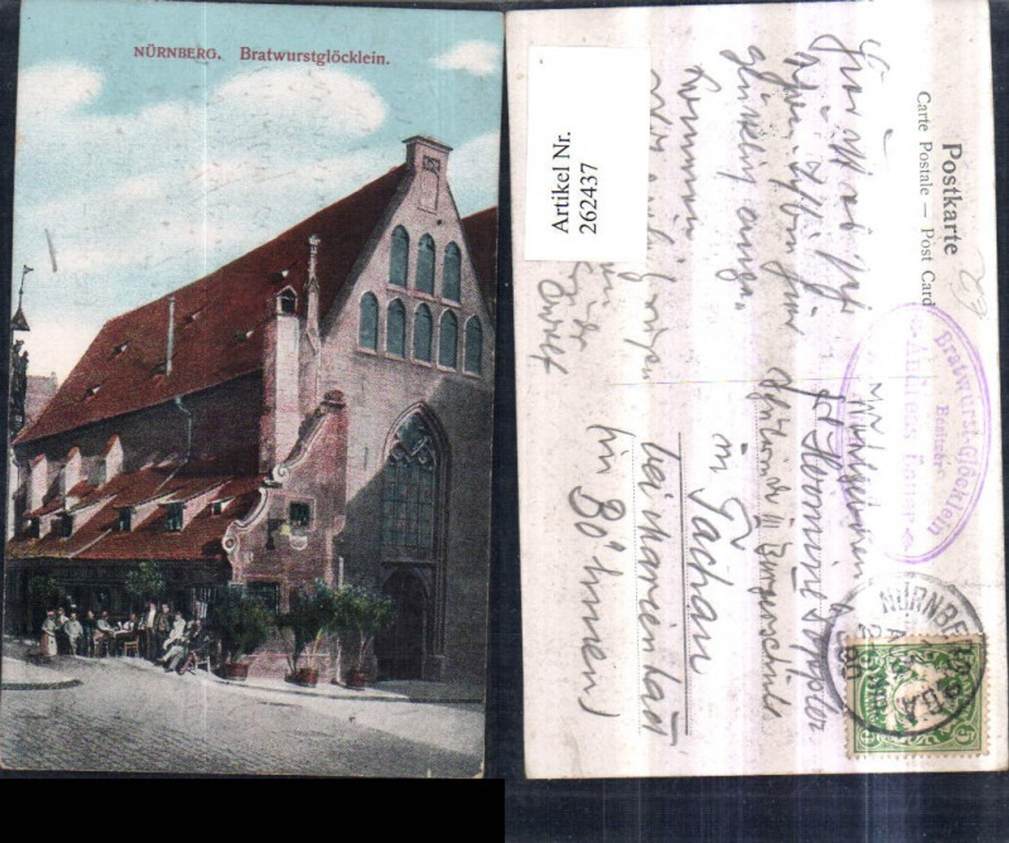 262437,Nürnberg Bratwurstglöcklein Kirche