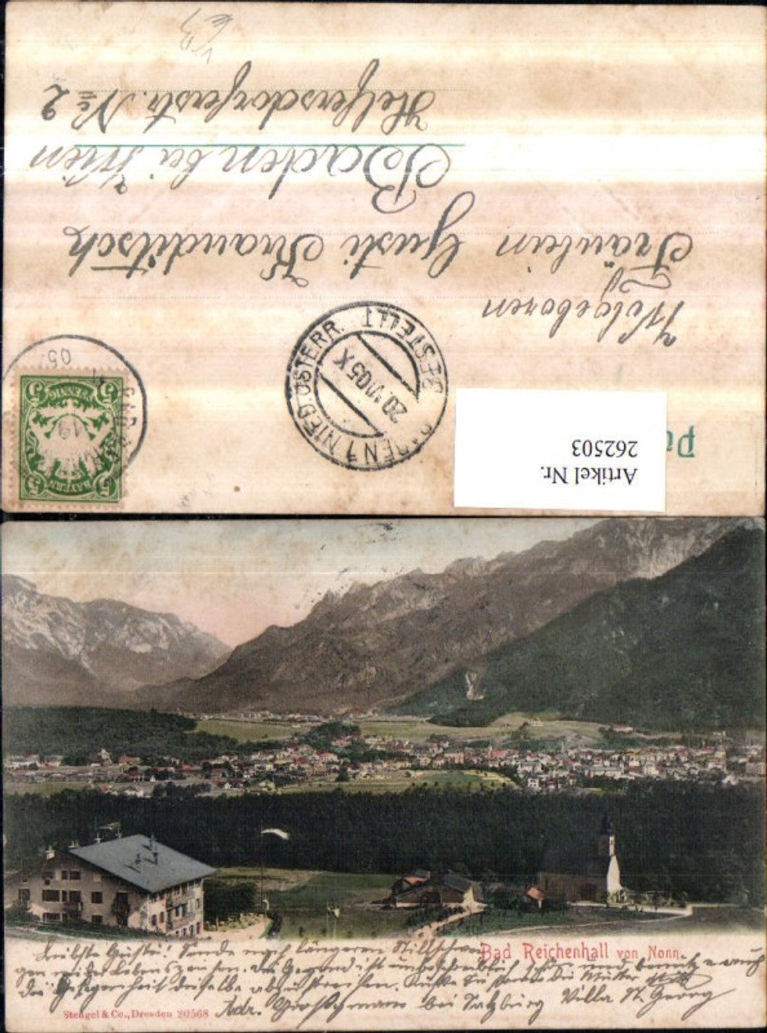 262503,Bad Reichenhall Totale von Nonn pub Stengel u. Co 20568