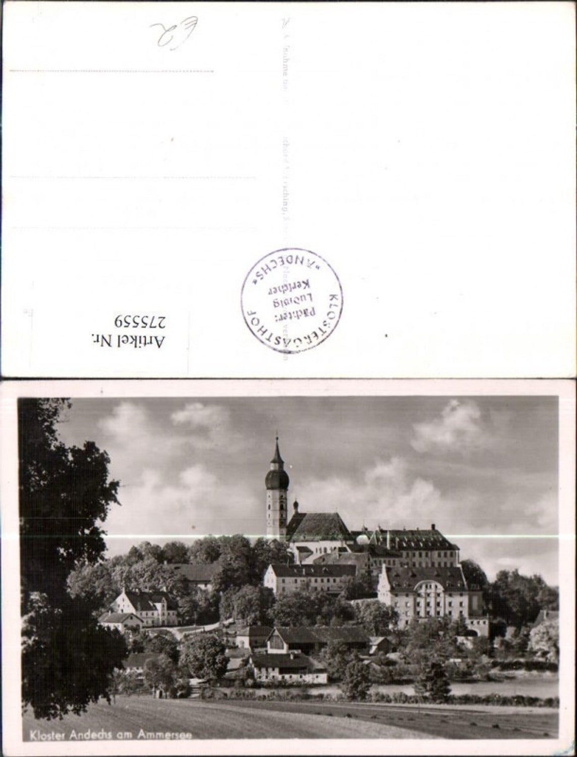 275559, Andechs Monastery on Lake Ammersee