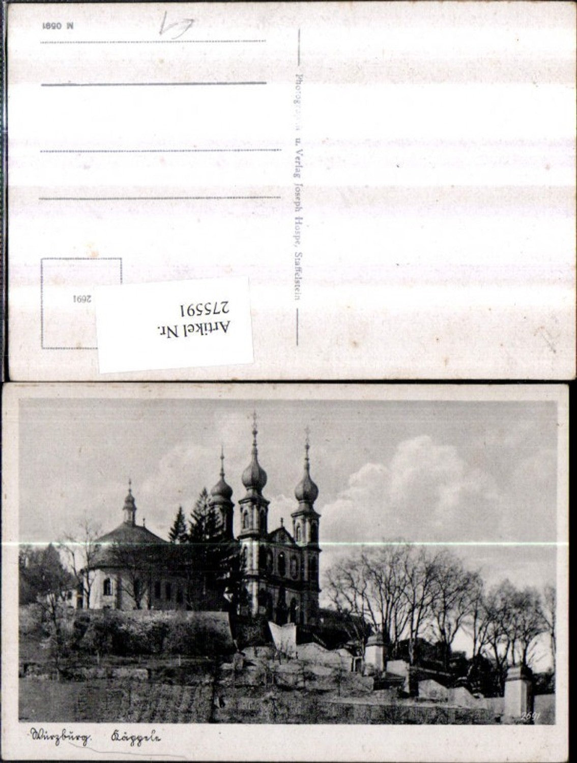 275591,Würzburg Käppele Kirche