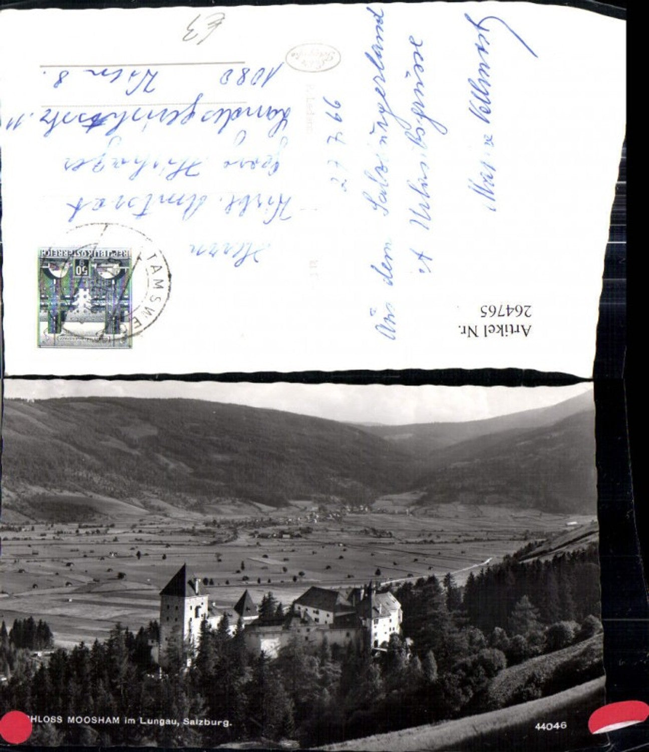 264765,Foto Ak Schloss Moosham Unternberg i. Lungau Salzburg