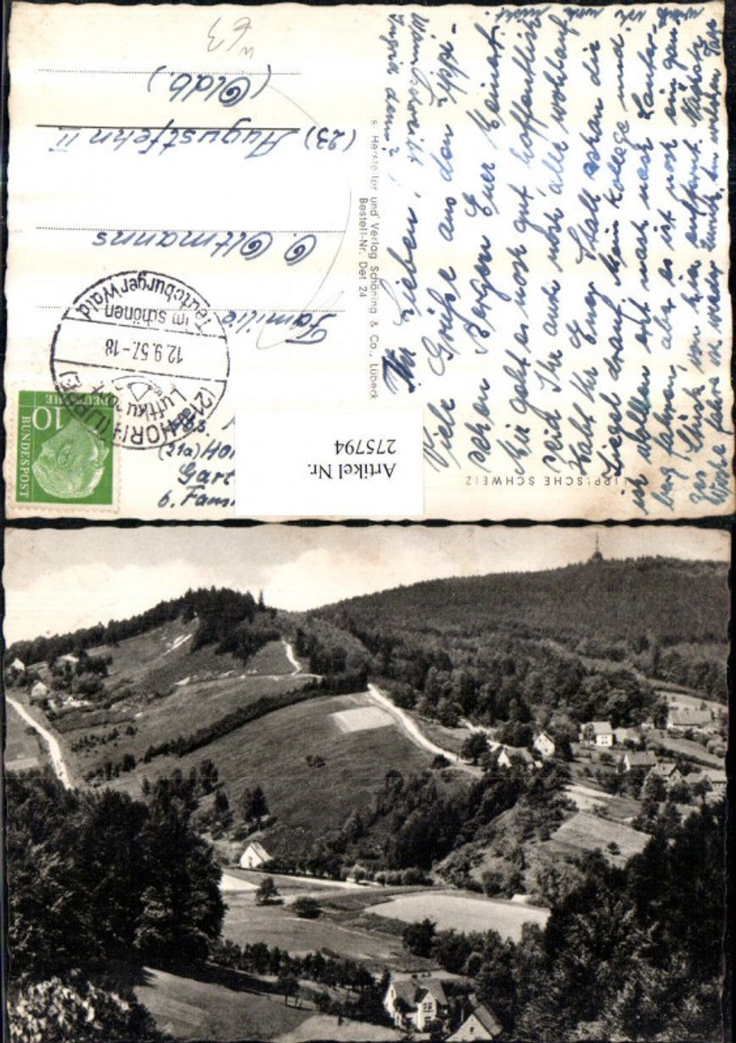 275794,Lippische Schweiz Horn Teilansicht