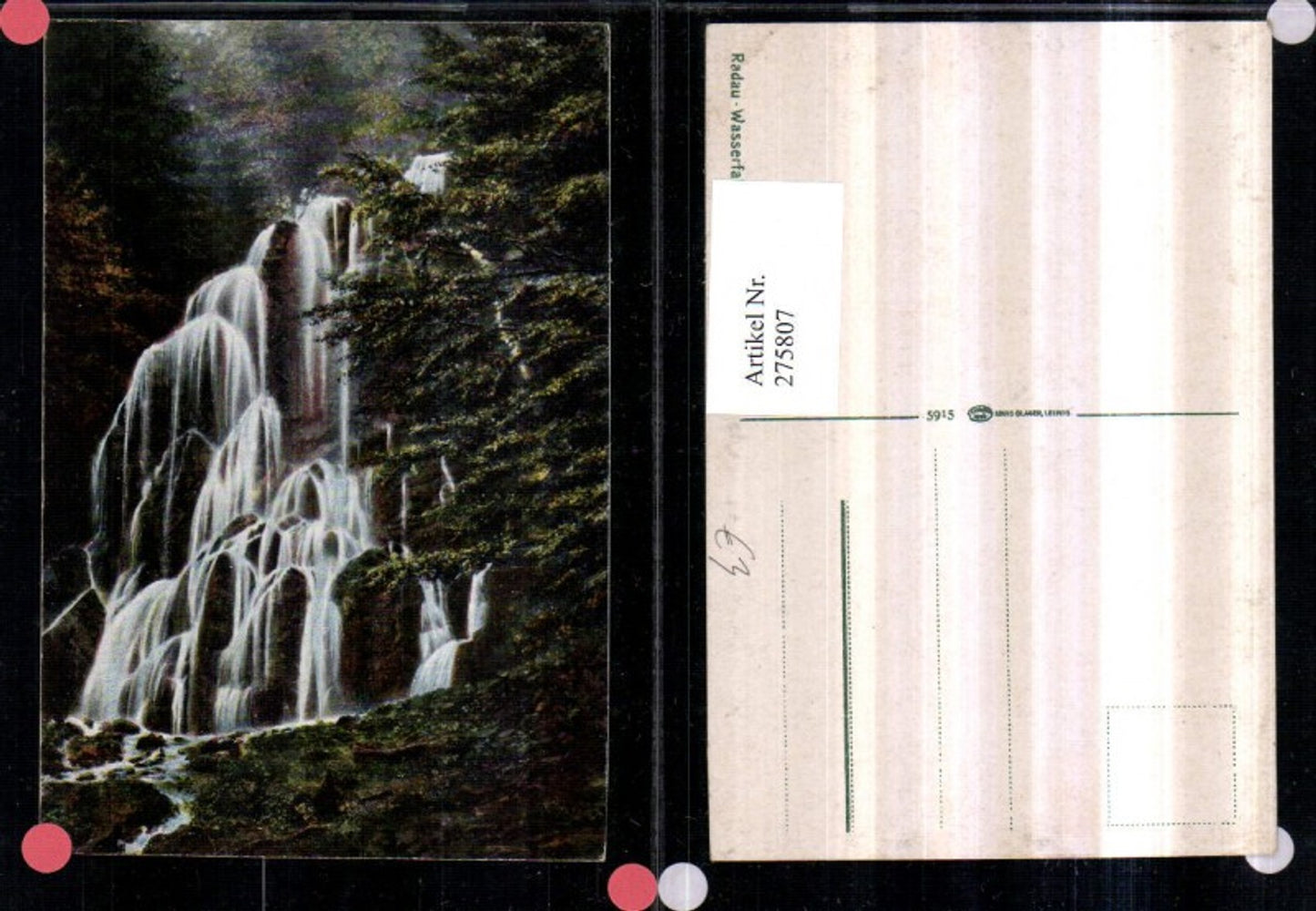 275807,Radau-Wasserfall b. Harzburg