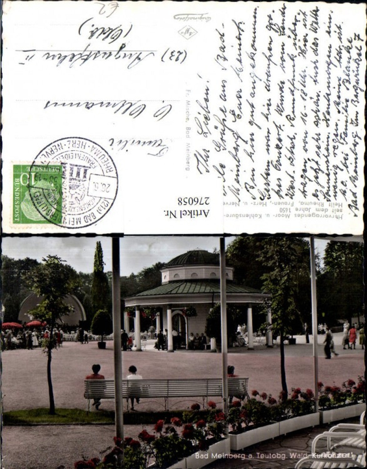 276058,Bad Meinberg am Teutoburger Wald Kurkonzert Pavillon