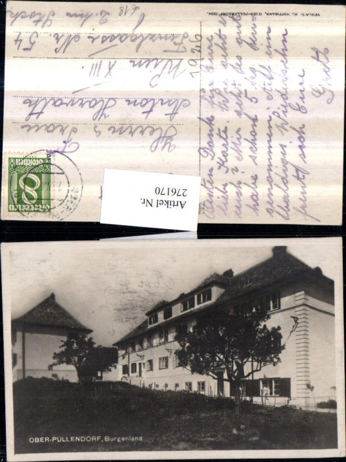 276170,Oberpullendorf Gebäude Haus