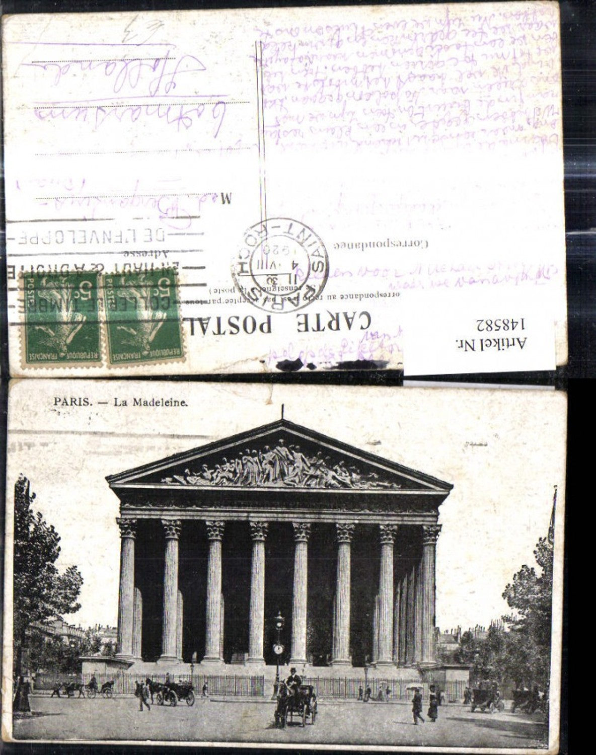 148582, Paris La Madeleine