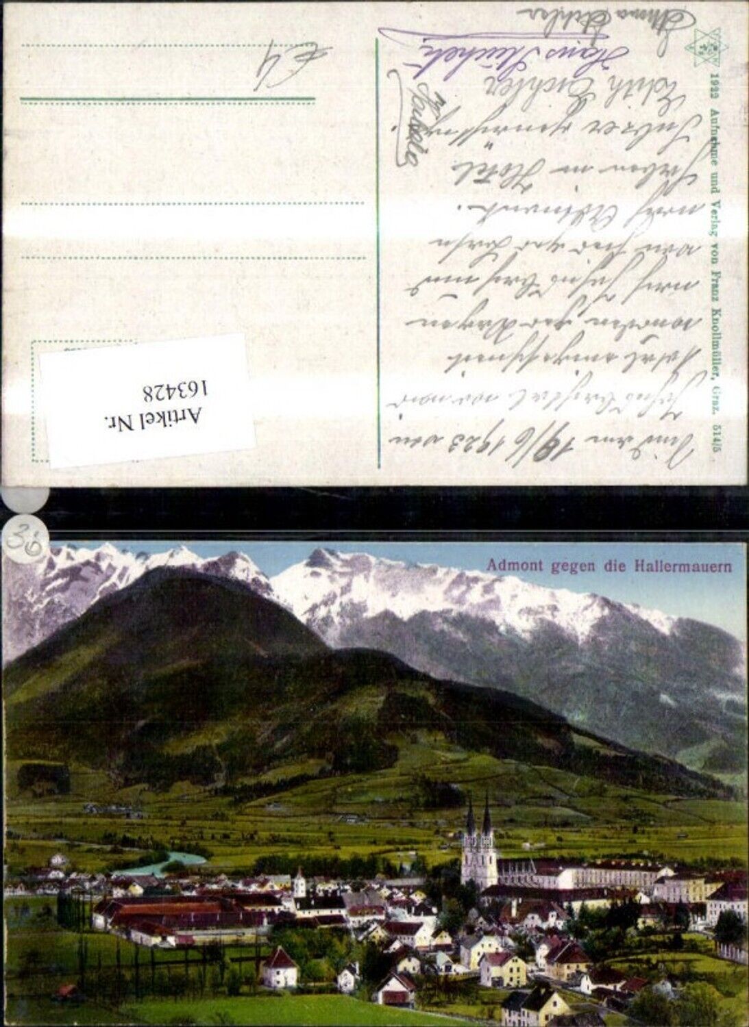 163428,Admont geg. d. Hallermauern