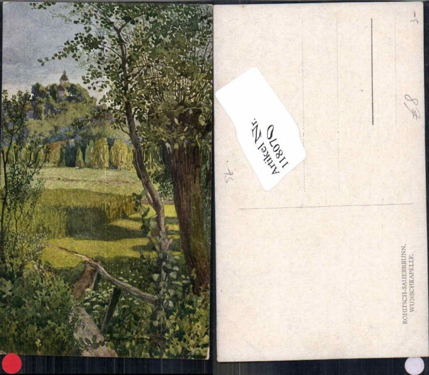 118070,Rohitsch Sauerbrunn Wunschkapelle