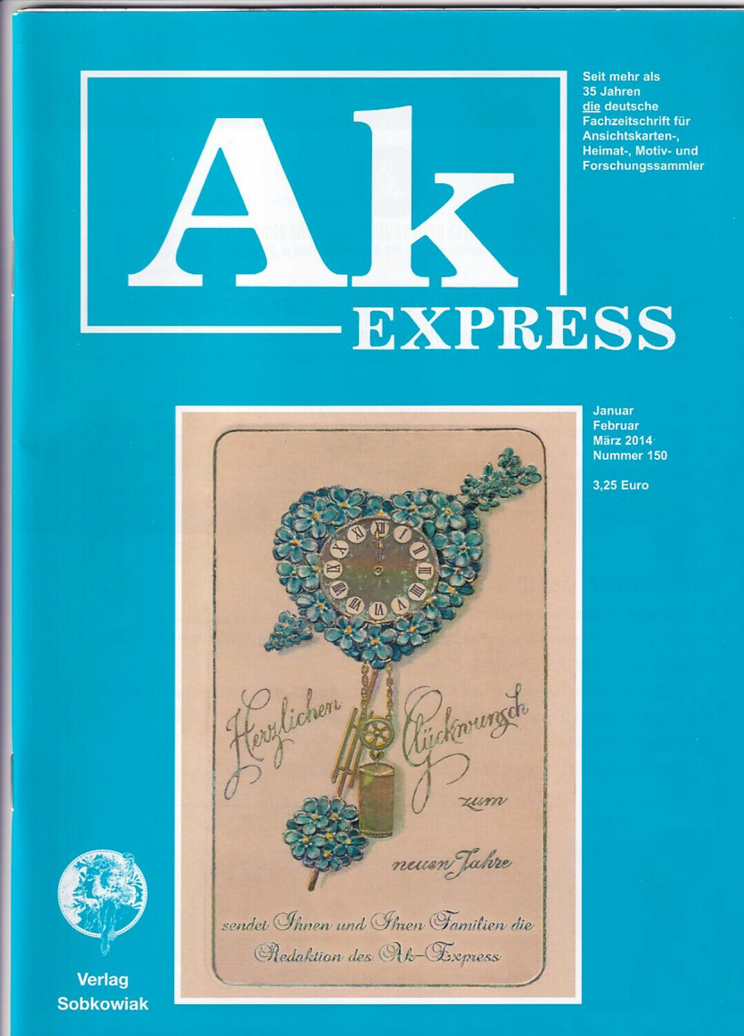 Ak Express Fachzeitschrift für Ansichtskarten Zeitschrift Nr. 150 2014
