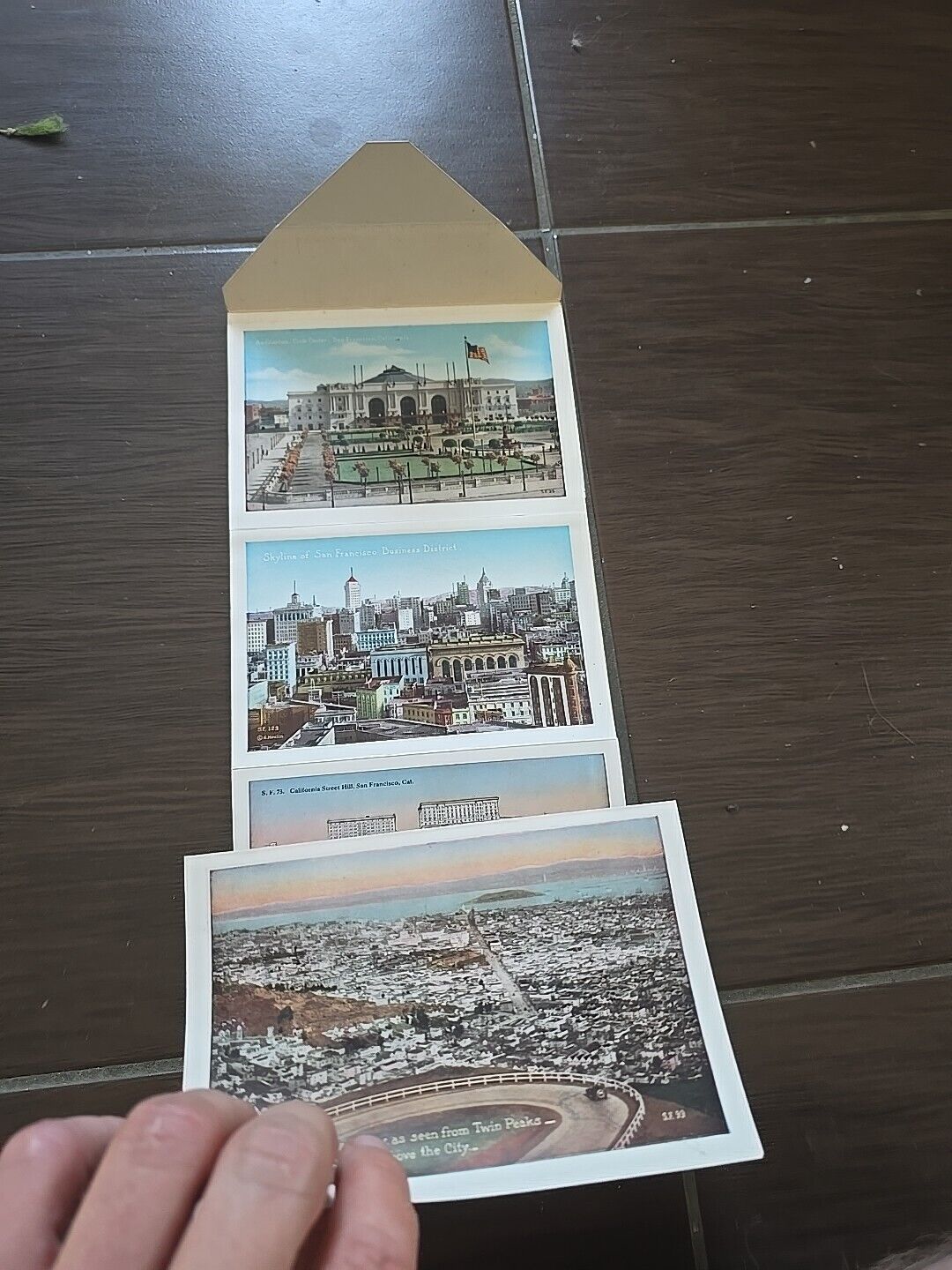 Leporello San Francisco California Souvenir Folder