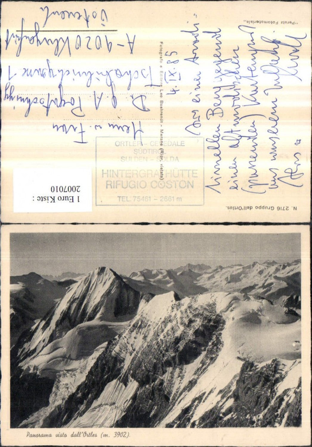 2007010,Panorama visto dall Ortles Bergkulisse