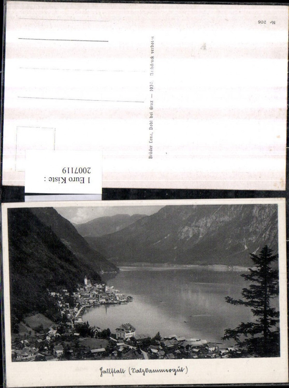 2007119,Hallstatt im Salzkammergut Totale