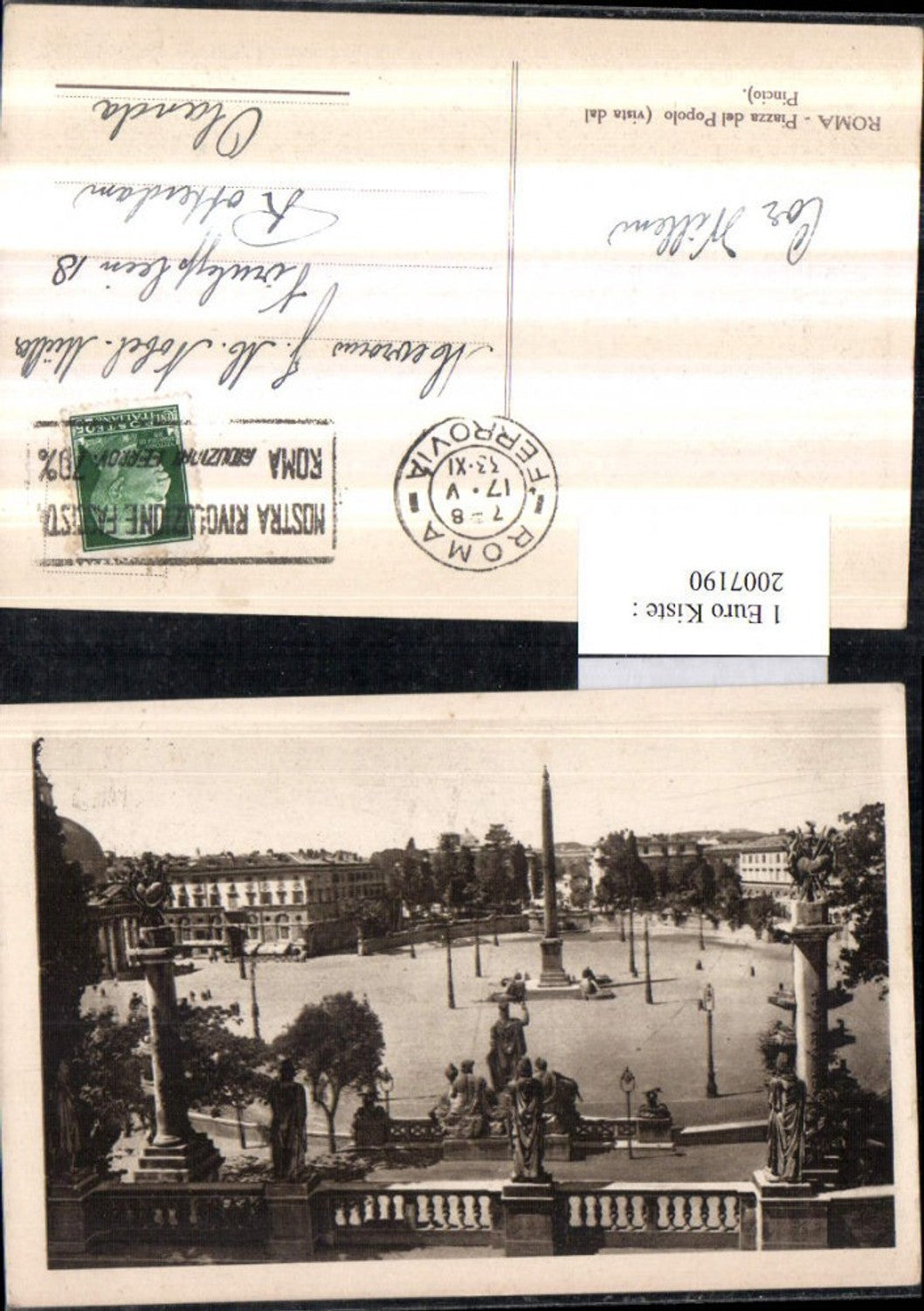 2007190,Roma Rom Piazza del Popolo Säulen