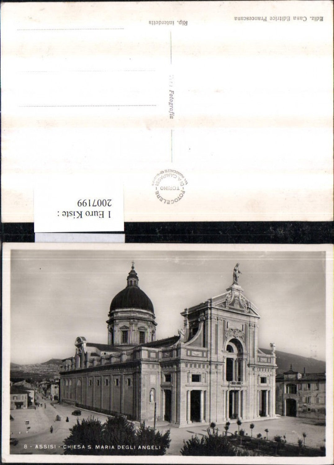 2007199,Assisi Chiesa S. Maria degli Angeli Kirche Kuppel