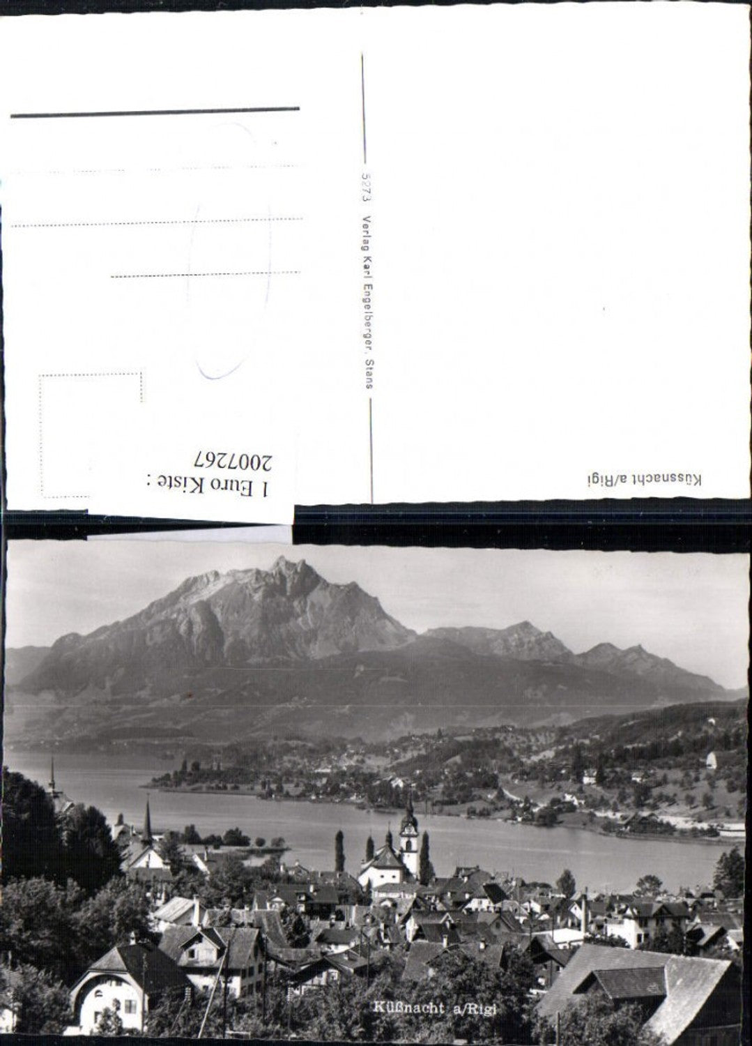 2007267,Küßnacht am Rigi Totale Bergkulisse