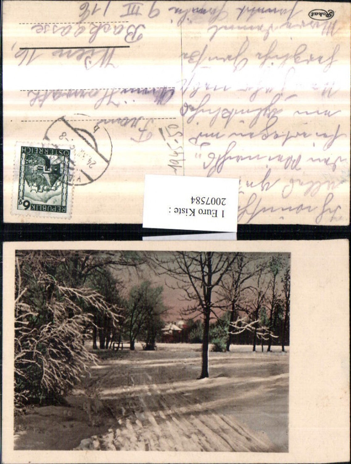 2007584,Winterlandschaft Wegpartie