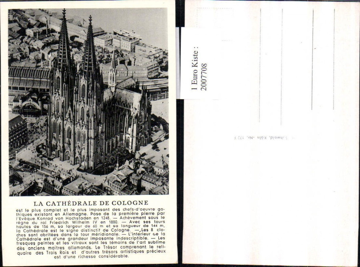 2007708,Köln am Rhein Cologne Cathedrale Dom Kirche Text