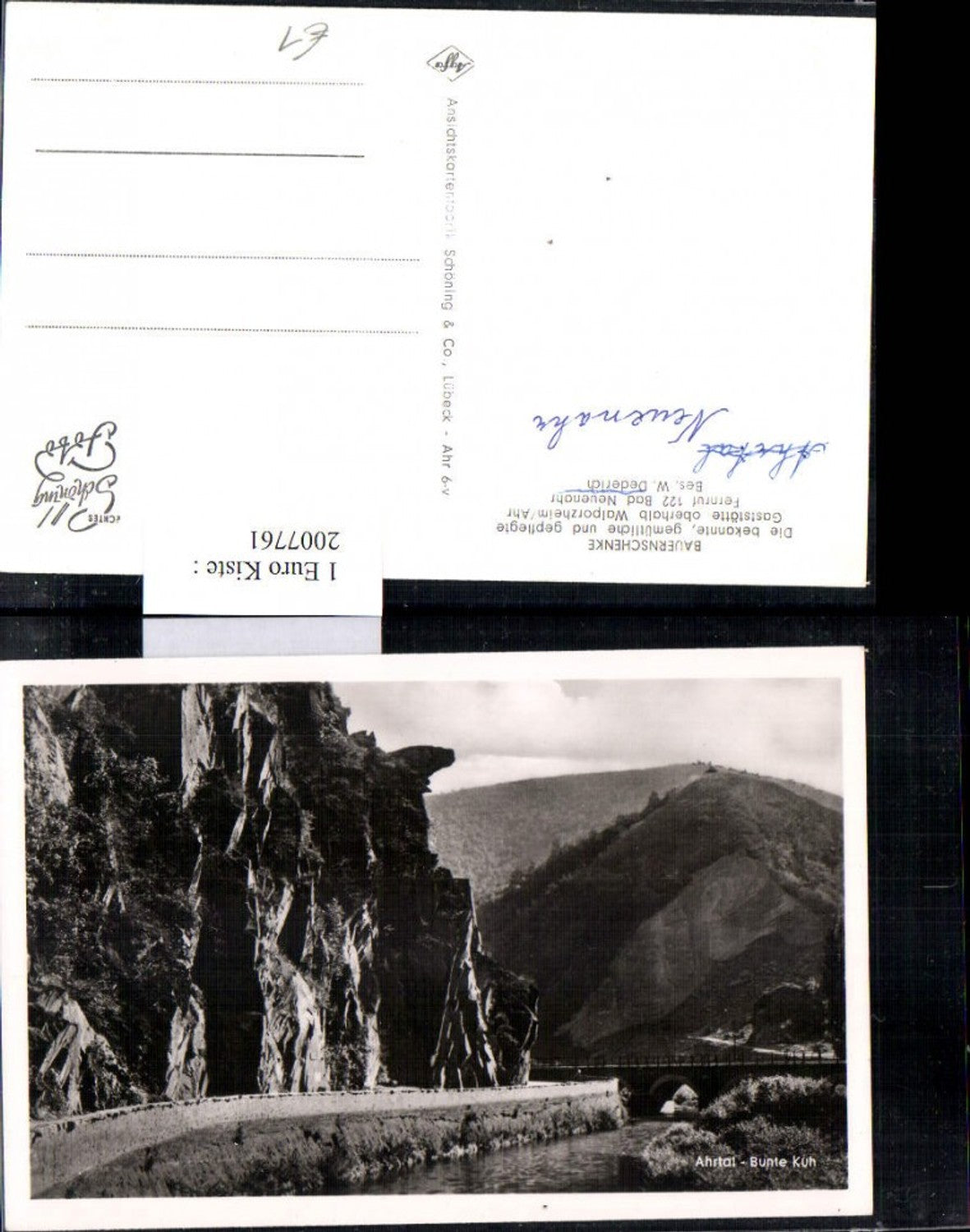 2007761,Ahrtal Bunte Kuh Brücke b. Bad Neuenahr