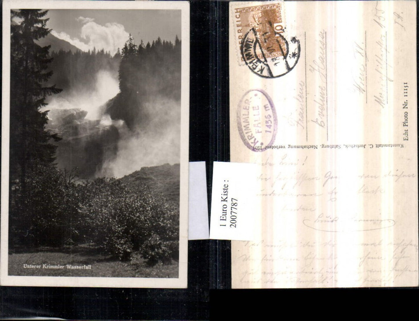 2007787,Unterer Krimmler Wasserfall b. Krimml