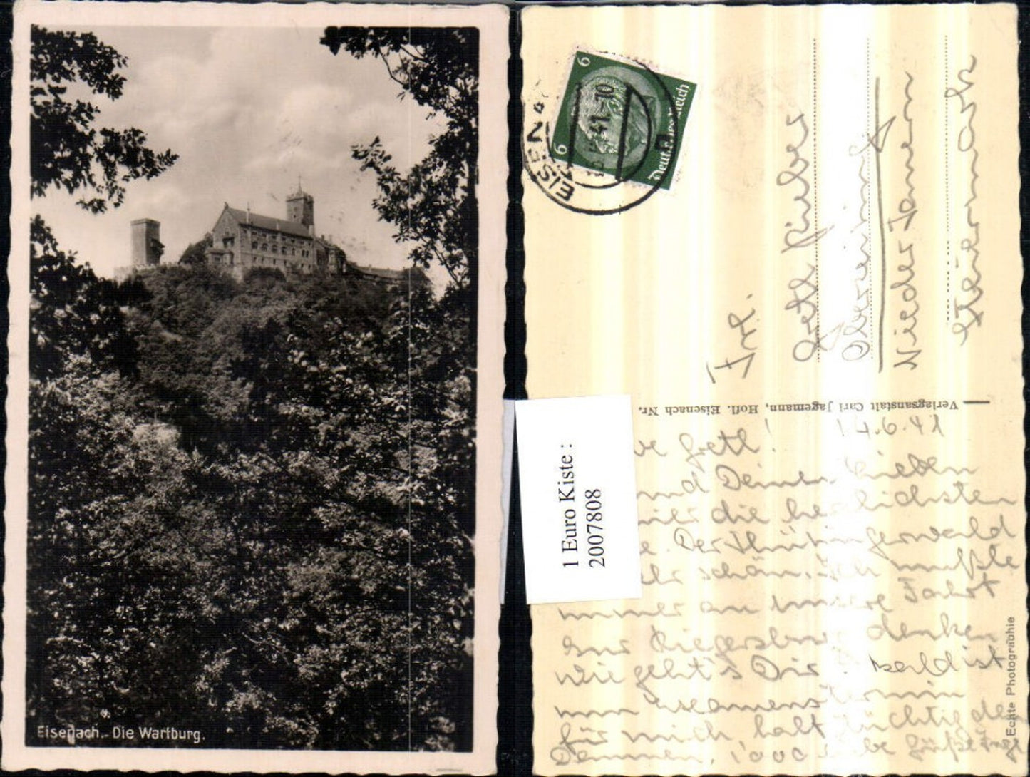2007808,Eisenach Die Wartburg Burg