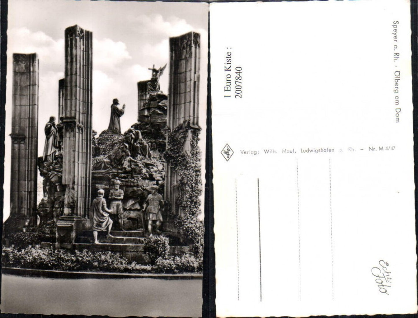 2007840,Speyer am Rhein Ölberg am Dom