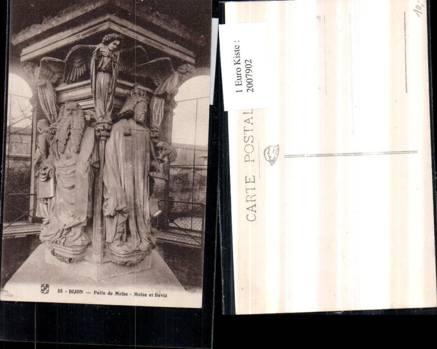 2007902,Dijon Puits de Moise Moise et David Brunnen