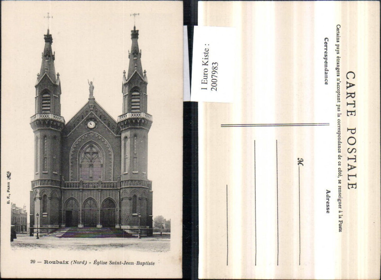 2007983,Roubaix Eglise Saint-Jean-Baptiste Kirche