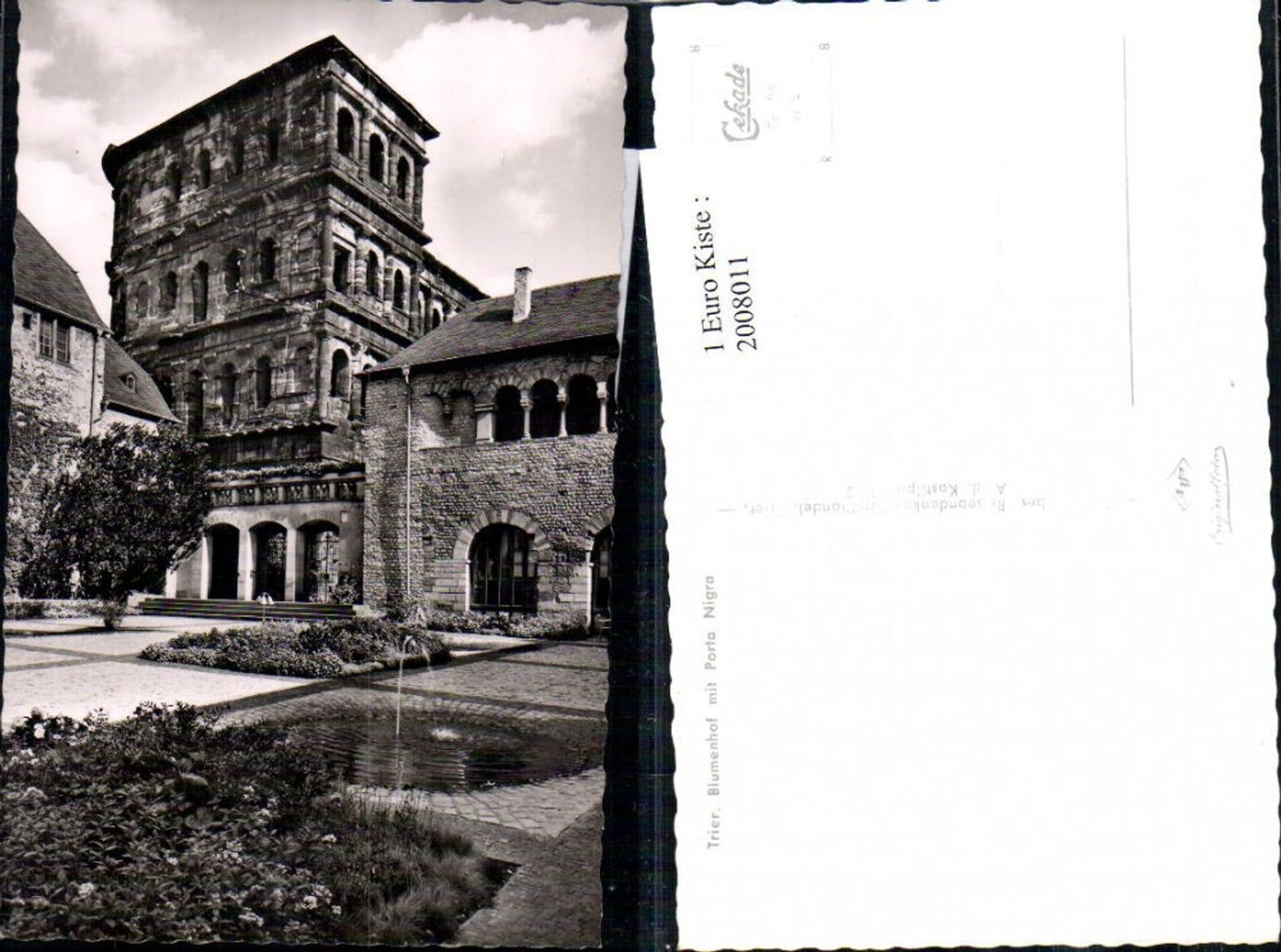 2008011,Trier Blumenhof m. Porta Nigra
