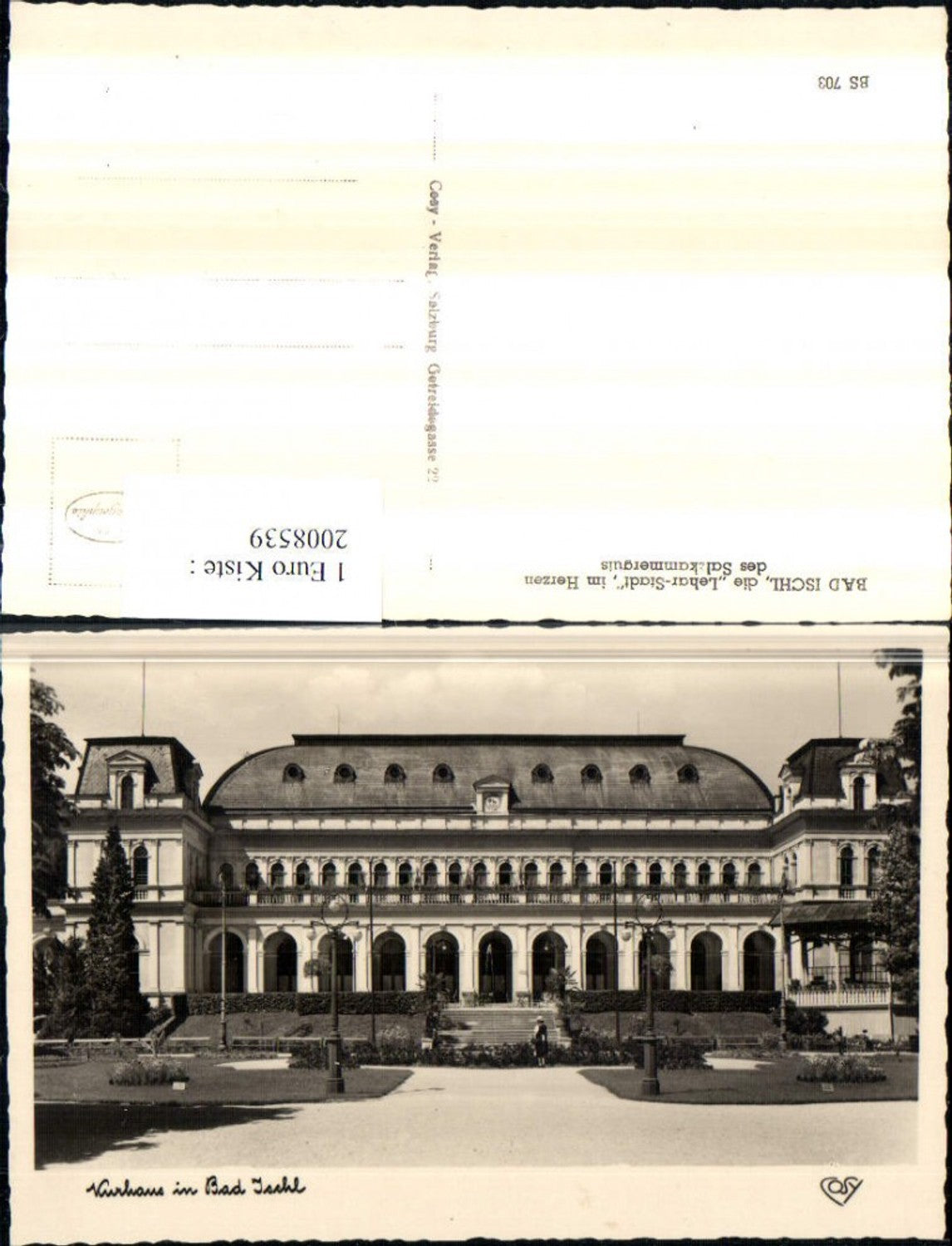 2008539,Bad Ischl Kurhaus Gebäude pub Cosy