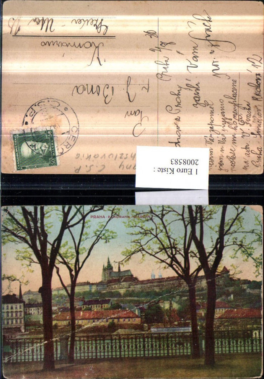 2008583,Praha Prag Panorama Hradcan Burg Hradschin